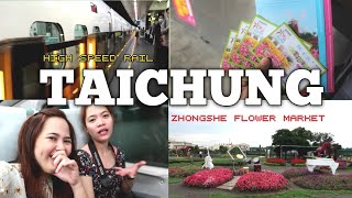 TAIWAN VLOG  TAICHUNG Travel Guide ▪︎ ZHONGSHE Flower Market  HOULI Flower Farm  Mia BEa❤ [upl. by Mehitable]