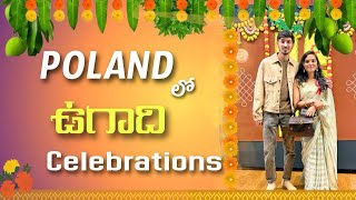 Ugadi celebrations in poland warsaw  festive vlog  Telugu Vlogs [upl. by Guttery]