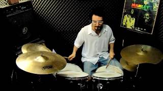 Natiruts  Quero Ser Feliz Também l Drum Cover [upl. by Enovahs]