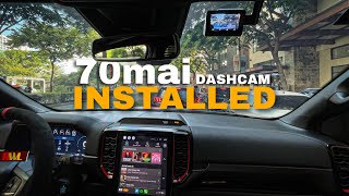 Dashcam installed on the Ranger Raptor [upl. by Kore]