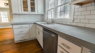 DIY Concrete Countertops  Easiest Method [upl. by Salvador]