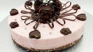 cheesecake fragole e cioccolato [upl. by Eilhsa613]