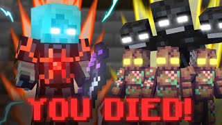 How I Beat The STRONGEST BOSSES in Hypixel Skyblock [upl. by Ardnala]