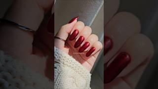 Esmaltação vermelha com Rubi e Rebu 🍒 você usaria esses esmaltes unhas nailinspo diynails [upl. by Mackler283]