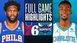 76ERS at HORNETS  FULL GAME HIGHLIGHTS  December 16 2023 [upl. by Sarnoff]