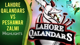 Full Highlights  Quetta Gladiators Vs Peshawar Zalmi  Match 23  10 March  HBL PSL 2018 [upl. by Dinah]