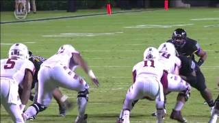 Demetri McGill Nose tackle East Carolina University [upl. by Rao992]