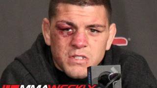 UFC 137 Nick Diaz Not Happy About Fighting BJ Penn [upl. by Bigot880]