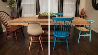 How to Mix and Match Dining Chairs [upl. by Gilli]