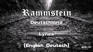 Rammstein  Deutschland LyricsEnglishDeutsch [upl. by Nalat]