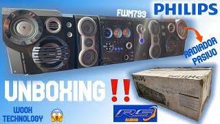 El Wo0X technology de Philips es impresionante‼️😱 Unboxing  primeras impresiones FWM799 [upl. by Letta]