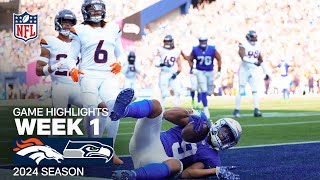 Denver Broncos vs Seattle Seahawks  NFL 2024 Week 1 Game Highlights [upl. by Vivianna]