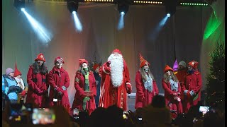 Santa Claus Village Christmas Opening 2024  Rovaniemi  Lapland Finland Arctic Circle [upl. by Enelegna]