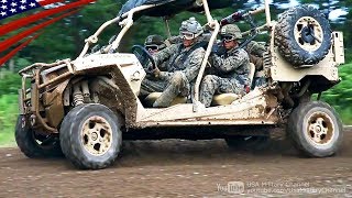 3rd Recon Marines HighSpeed Drive a Polaris MRZR [upl. by Keegan]