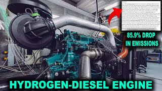 New Dual Fuel HydrogenDiesel Engine Technology [upl. by Arela]