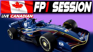 FORMULA 1  2024 CANADIAN GRAND PRIX  FP1 [upl. by Diann]