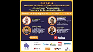 16ª ASPEN  A Logística de Armazenagem e Transporte de Combustíveis no Brasil [upl. by Nerac]