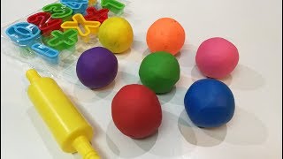 How to Make Play dough With Flour Water and Salt  No Cook Play Doh for kids [upl. by Talbott202]