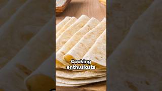 The Easiest 3Ingredient Flour Tortillas Recipe [upl. by Vaenfila]