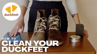 How to Clean Your Duckfeet [upl. by Ellard]