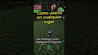 Glitch con la máscara de la fiera deidad  Zelda Majoras Mask [upl. by Raouf749]