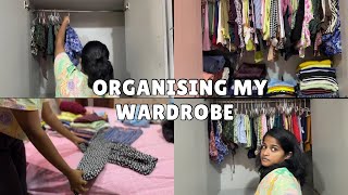 Organising My Dirtiest Wardrobe🤯  I Took 4 Hours To Organise My Wardrobe [upl. by Allimac]