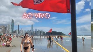 🔴 BALNEÁRIO CAMBORIÚ AO VIVO ASSIM ESTÁ A PRAIA [upl. by Jamey]