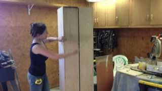 How To Build A Rolling Storage Cabinet  DIY Shop Project [upl. by Weissman]