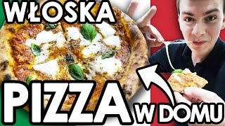 Prawdziwa PIZZA neapolitańska w domu  Sprawdzony i prosty przepis na ciasto z użyciem PATELNI [upl. by Domenech]