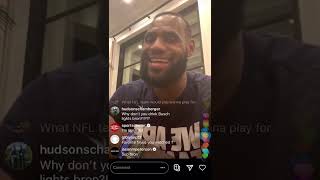 I spoke with LeBron 😂 [upl. by Silado]