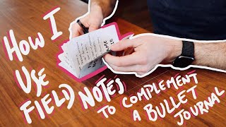 My Field Notes to Bullet Journal system  Why its a great EDC notebook for logging amp time tracking [upl. by Radbourne200]