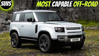 Top 10 Most Capable Off Road SUVs [upl. by Dranyam71]