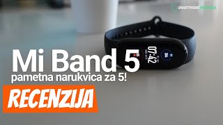 Xiaomi Mi Band 5  Narukvica za 5 Recenzija [upl. by Elvia]