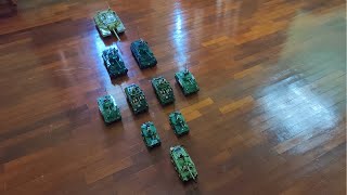 Lego Quanguan Panlos Sluban My huge collection of US Army Tanks World War 2 T28 Sherman Firefly M4A3 [upl. by Celeste986]