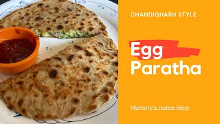 Chandigarh style Egg Paratha  Suaad Punjabi [upl. by Tresa]