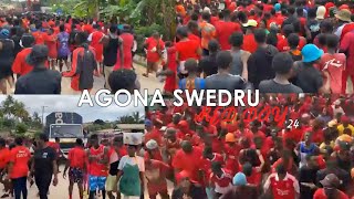 Wow Massive Crowd At Agona Swedru Festival Red Day And Day Float 2024 [upl. by Aveer]