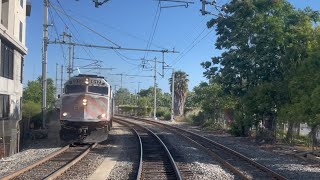 Caltrain Cab Ride Timelapse San Jose  San Francisco [upl. by Hewett]