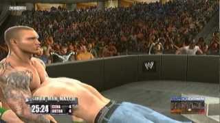 John Cena vs Randy Orton  Bragging Rights 2009  SVR2010 Promo amp Highlights Remastered [upl. by Neemsaj792]