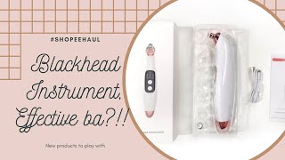 Blackhead Instrument  Effective Ba  shopeehaul [upl. by Stark922]