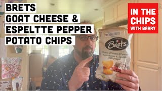 🇫🇷 Brets Goat Cheese and Espelette Pepper Potato Chips on In The Chips with Barry [upl. by Hudson]