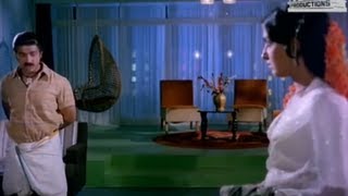 Geeta asks for forgiveness Sakalakala Vallavan Scenes  Kamal Haasan  Ambika  SP Muthuraman  AVM [upl. by Eilagam780]