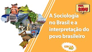 A Sociologia no Brasil e a interpretação do povo brasileiro  Conceitos [upl. by Ycinuq]