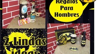 🎁 IDEAS DE REGALOS para HOMBRE♥  REGALO PARA NOVIOSORPRESA Batman 😍 [upl. by Lunna32]