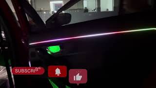 NEXON CARDI K4 Ambient Light  CARDI K4 TATA NEXON  TATA NEXON modification [upl. by Ynnam]