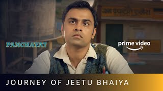 The Journey Of Abhishek Tripathi ft Jeetu Bhaiya  Panchayat  Amazon Prime Video [upl. by Zsazsa]