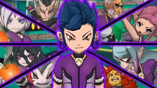 Faram Dite Falam Medius  All Special Techniques  Inazuma eleven 3DS [upl. by Cohligan]