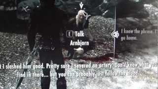 Skyrim  How can enter dawnstar black door [upl. by Atsiuqal]