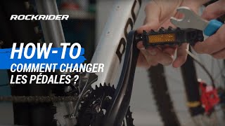 TUTO 🔧 Comment changer les pédales dun vélo VTT   ROCKRIDER [upl. by Williamson937]