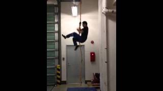 Rope climbing  My daily work out [upl. by Osbourne]