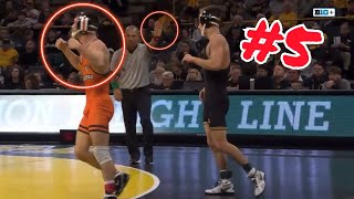 TOP 5 NCAA WRESTLING UPSETS OF WEEK 3 2024 [upl. by Oderfla185]